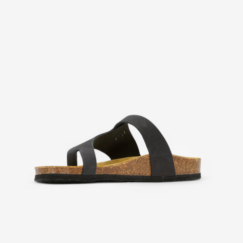Battle Womens Sandal - Negro Nobuck (nubuck)