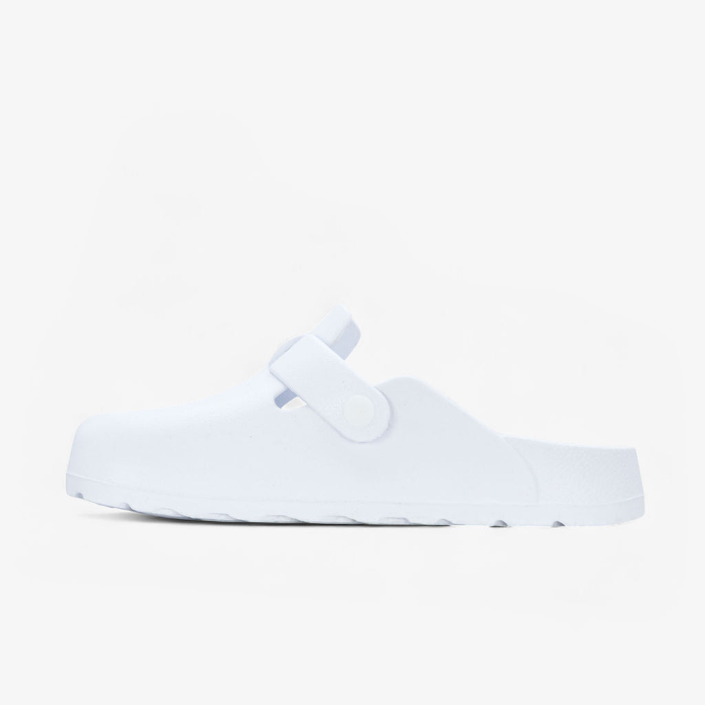 Winrar Evalight Womens Clogs - Blanco