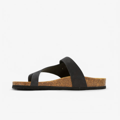 Battle Womens Sandal - Negro Nobuck (nubuck)