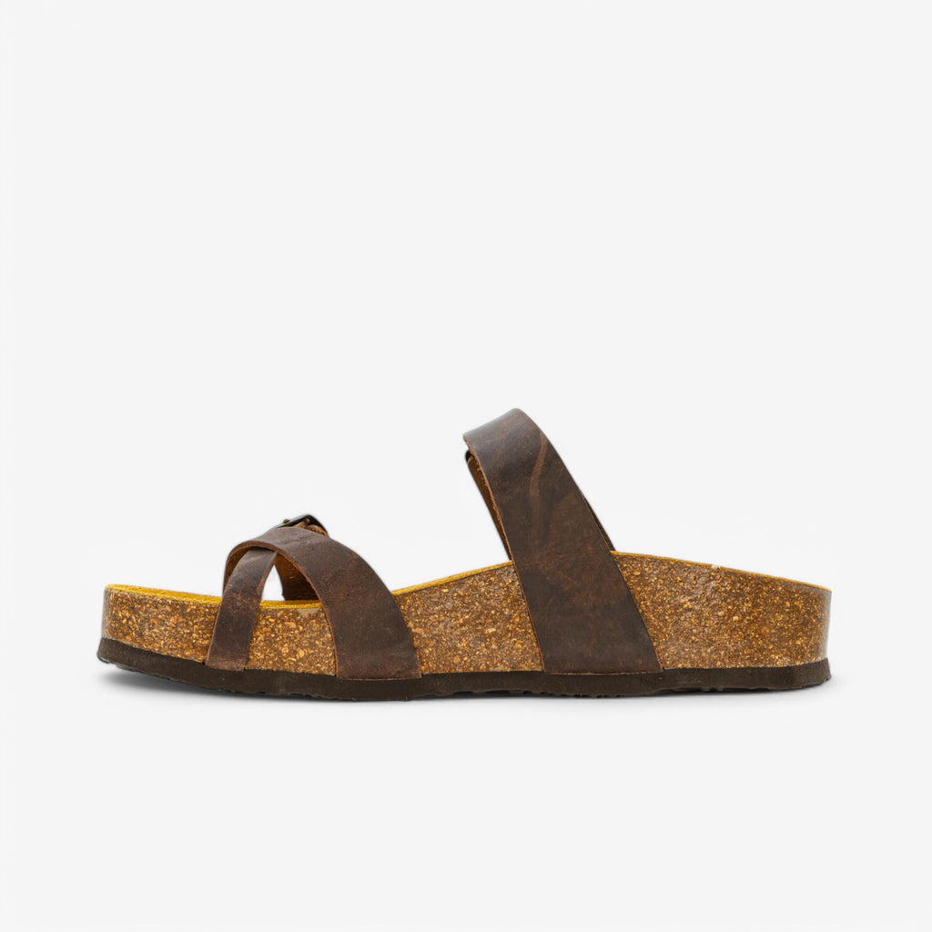Bombay Platform Womens Sandal - Marron Apure (leather)