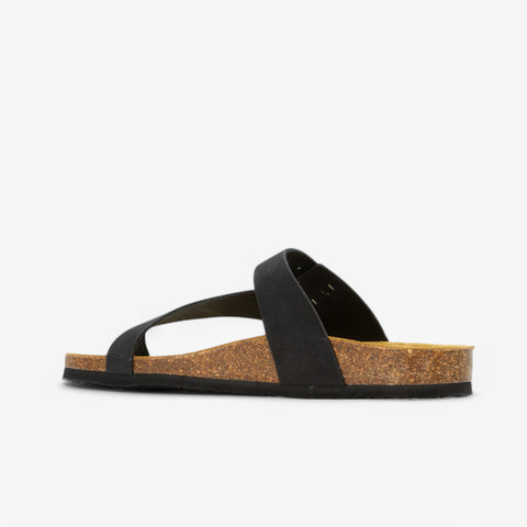 Battle Womens Sandal - Negro Nobuck (nubuck)