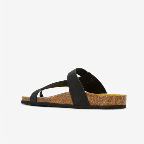 Battle Womens Sandal - Negro Nobuck (nubuck)
