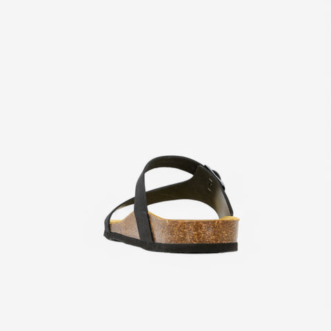 Battle Womens Sandal - Negro Nobuck (nubuck)