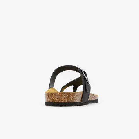 Battle Womens Sandal - Negro Nobuck (nubuck)