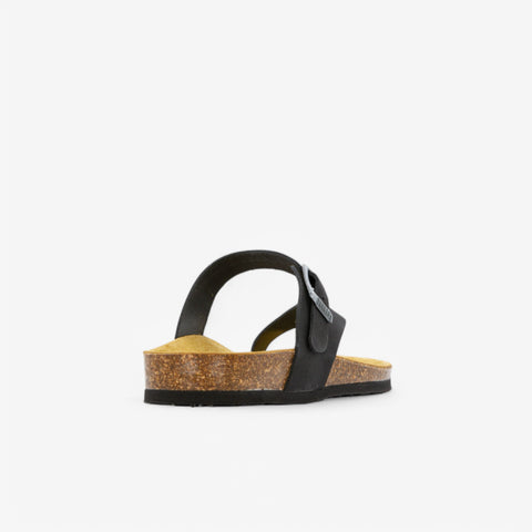 Battle Womens Sandal - Negro Nobuck (nubuck)