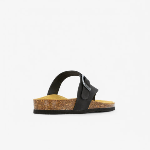 Battle Womens Sandal - Negro Nobuck (nubuck)
