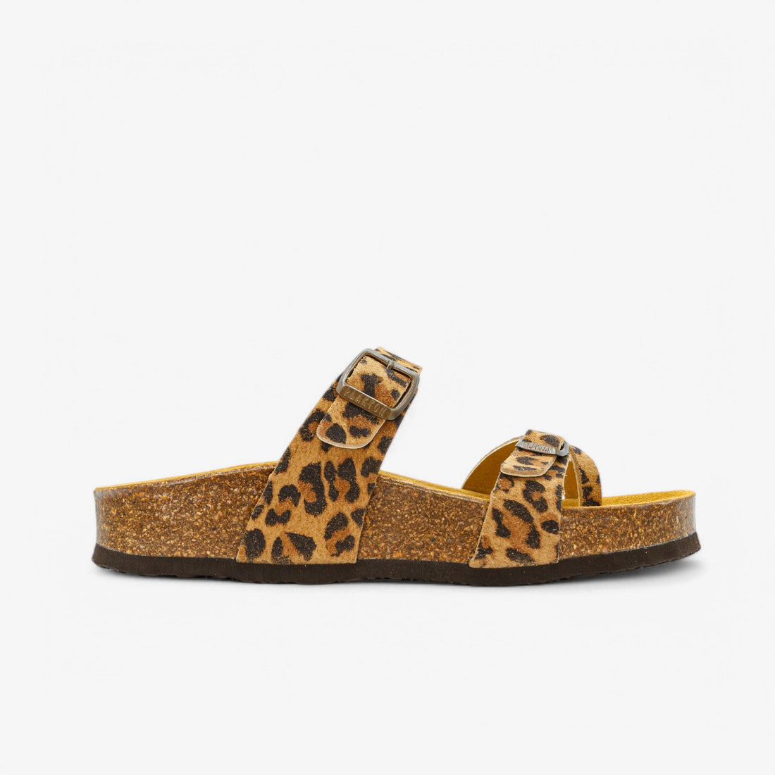 Bombay Platform Animal Print Womens Sandal – Leopard Print image 2