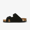 Boludo Platform Womens Sandal - Negro Afelpado (leather)