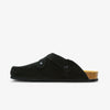 Blogger Womens Clog - Negro Afelpado (suede)