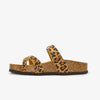 Bombay Platform Womens Sandal - Leopard Print (leather)