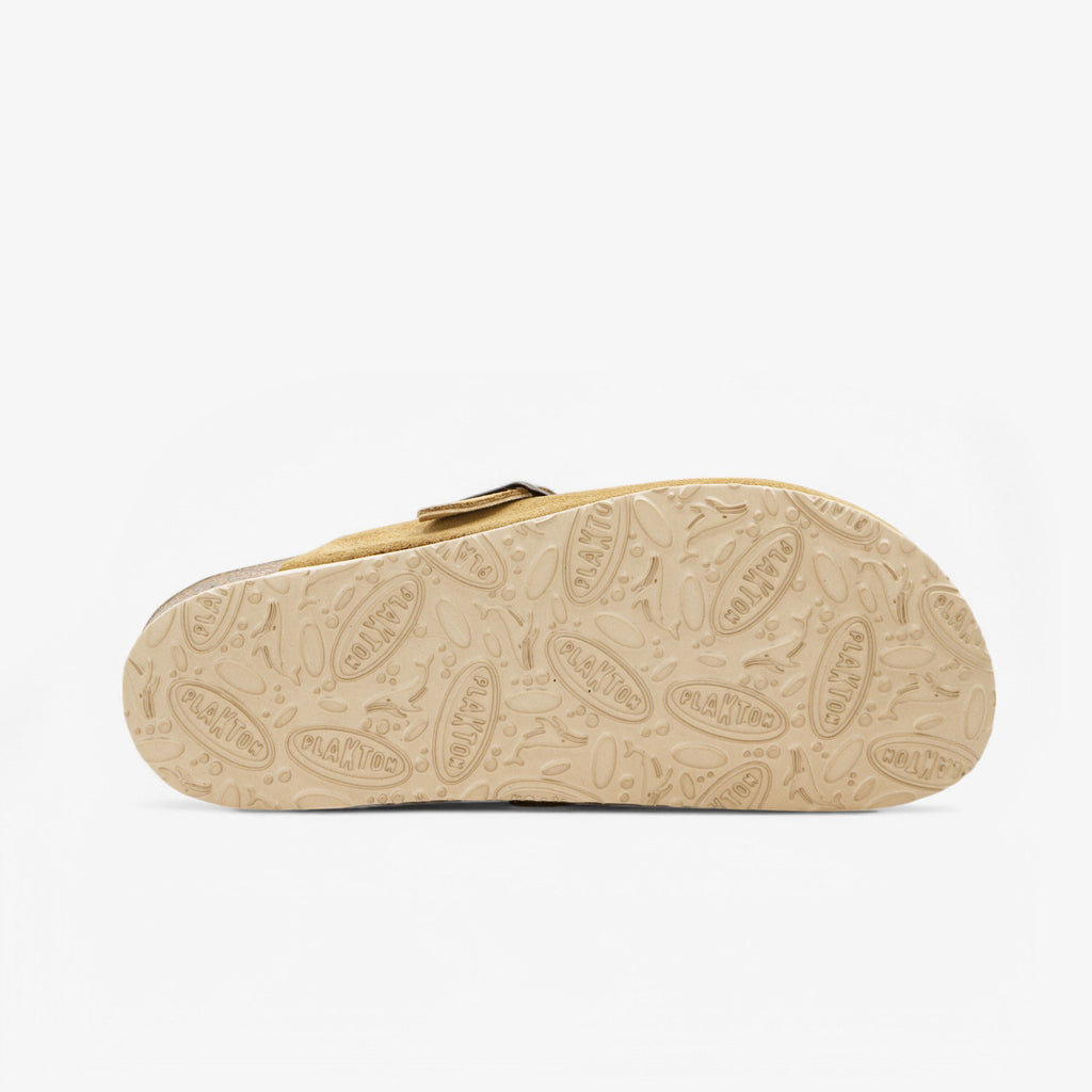 Blogg Womens Clog - Tan Afelpado (suede)