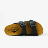 Beta Platform Womens Sandal - Negro Apure (leather)