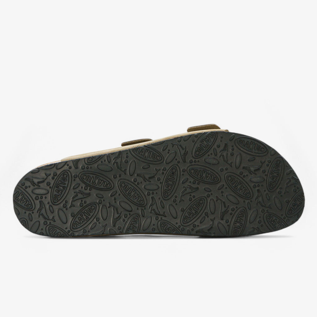 Barna Men's Sandal - Kaki Nobuck (nubuck leather)