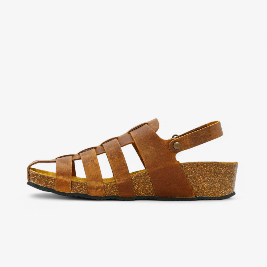 Capri Platform Womens Sandal - Roble Apure (leather)