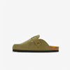Bloggie Kids Clog - Light Kaki Afelpado (suede)