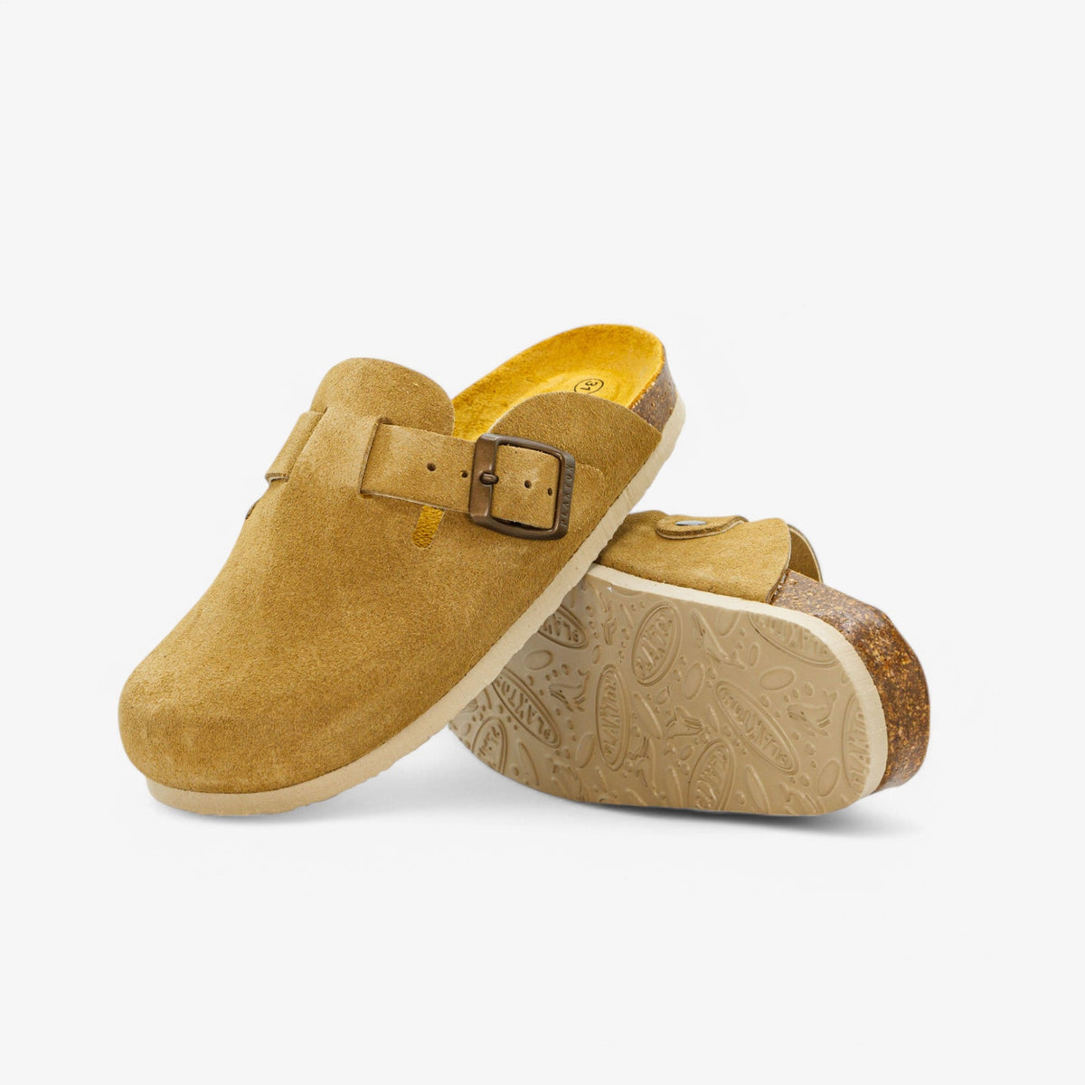 Bloggie Afelpado Kids Clog – Tan image 1