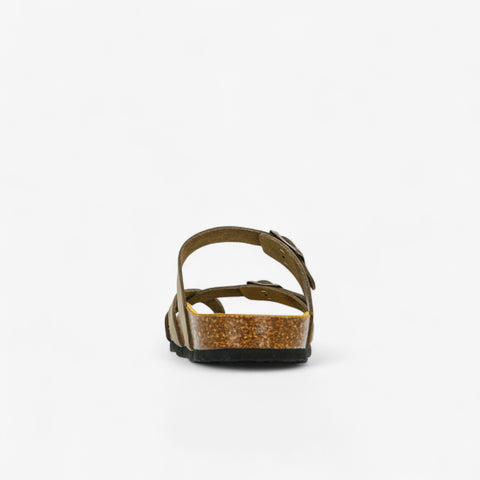 Bombay Womens Sandal - Kaki Nobuck (nubuck)