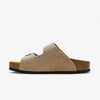 Beta Rivet Platform Womens Sandal - Piedra Afelpado (suede)