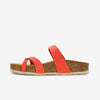 Bombay Platform Womens Sandal - Coral Nobuck (nubuck)