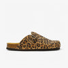 Blogg Womens Clog - Leopard Print Afelpado (suede)