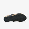 Rock Wedge Womens Sandal - Negro Nobuck (nubuck)
