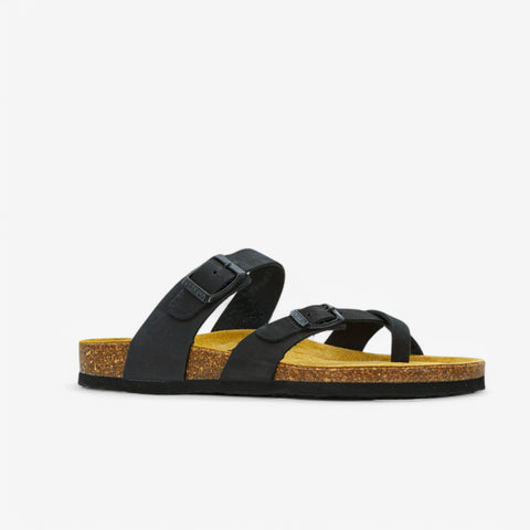 Bombay Womens Sandal - Negro Nobuck (nubuck)