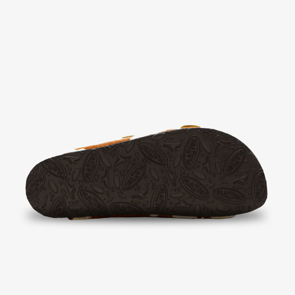 Beta Platform Womens Sandals - Cow Print Cuero (pony hair)