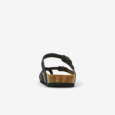 Bombay Womens Sandal - Negro Nobuck (nubuck)