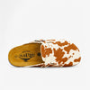 Blogg Womens Clog - Cow Print Cuero (pony hair)