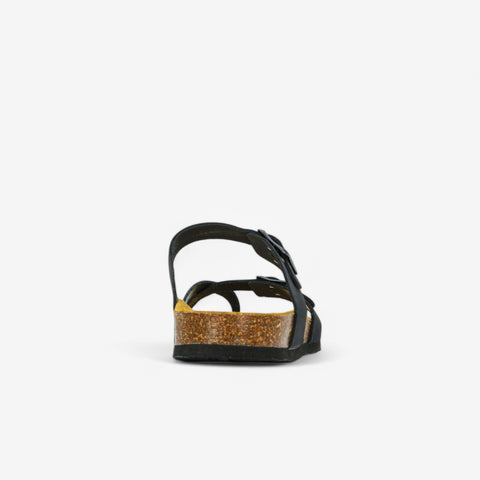 Bombay Womens Sandal - Negro Nobuck (nubuck)