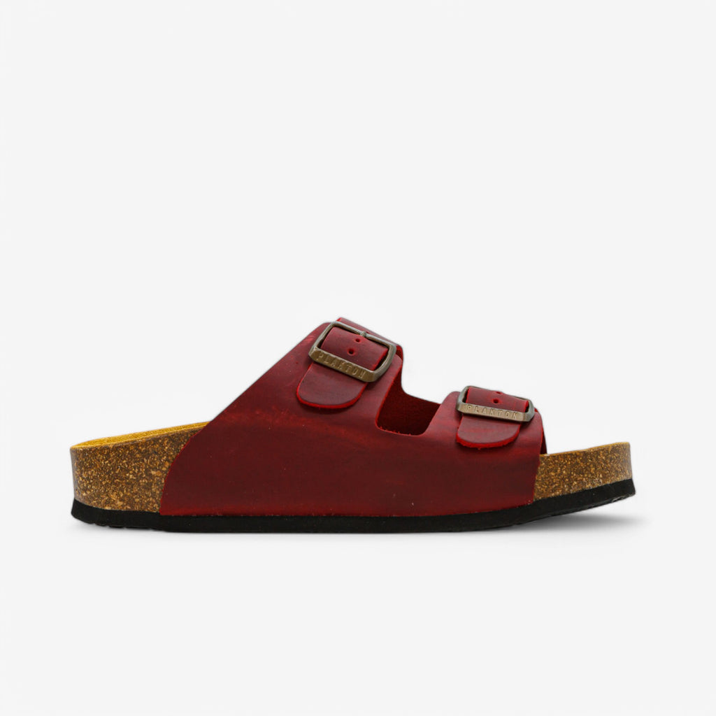 Beta Platform Womens Sandal - Rojo Apure (leather)