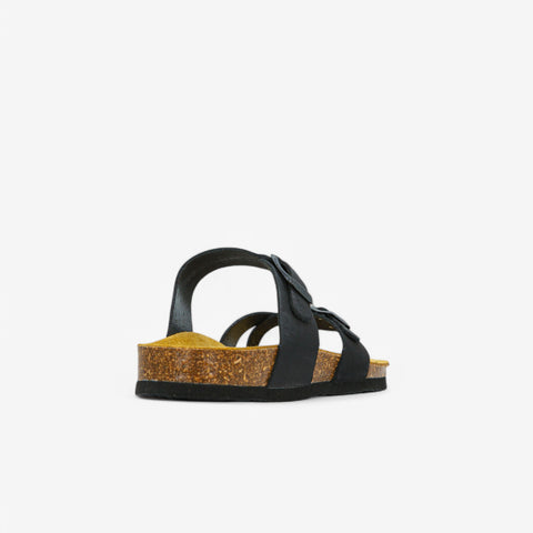Bombay Womens Sandal - Negro Nobuck (nubuck)