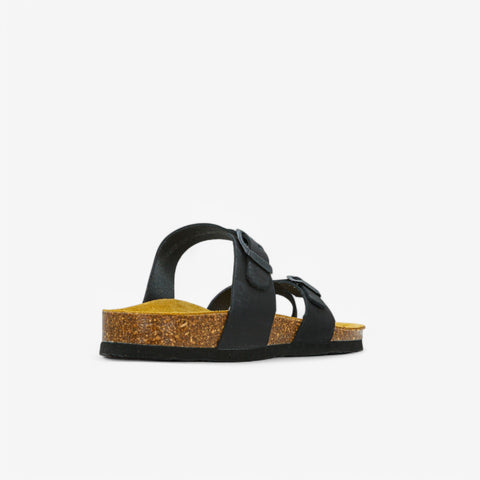 Bombay Womens Sandal - Negro Nobuck (nubuck)