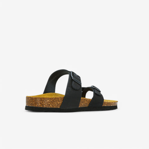 Bombay Womens Sandal - Negro Nobuck (nubuck)
