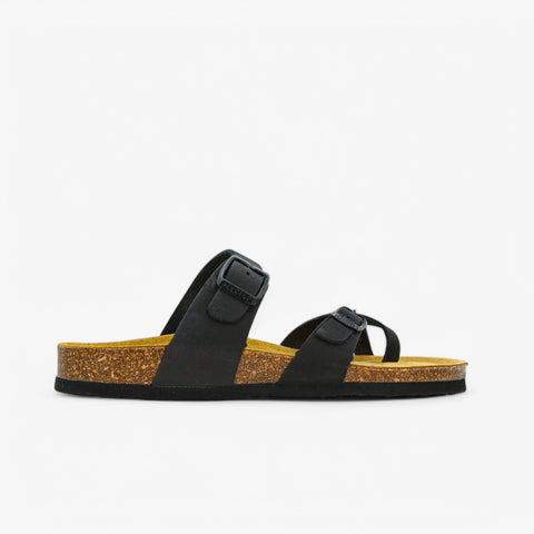 Bombay Womens Sandal - Negro Nobuck (nubuck)
