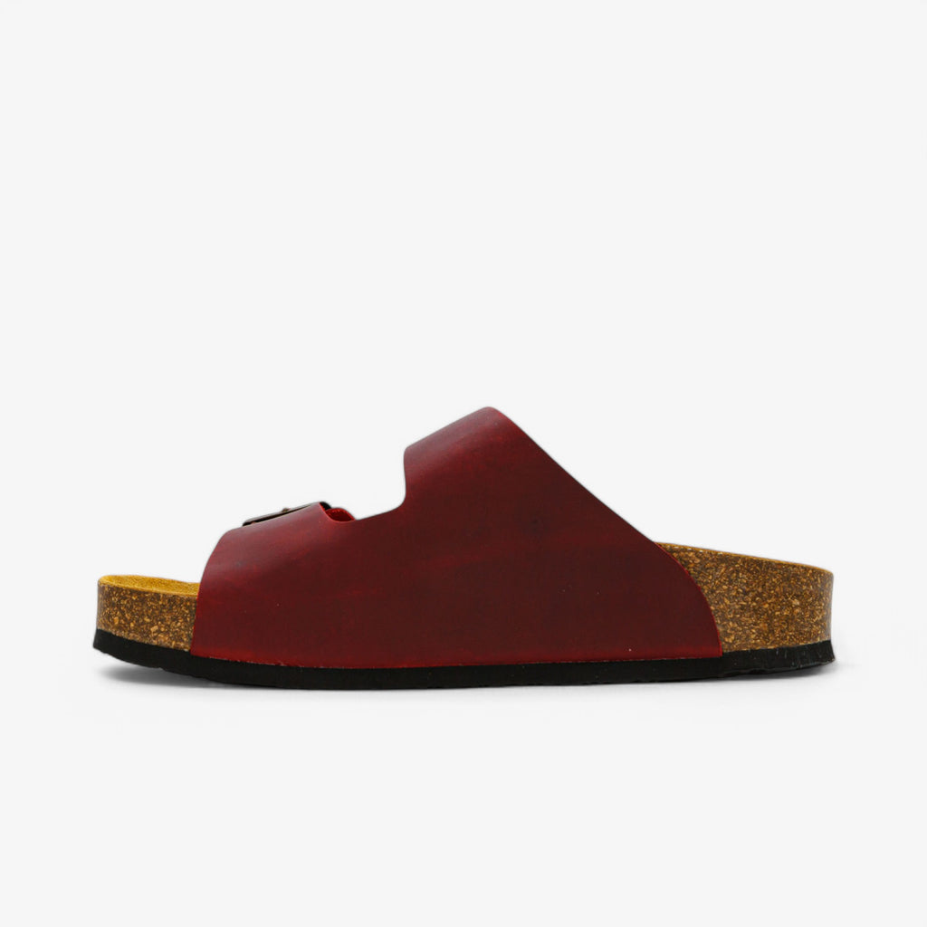 Beta Platform Womens Sandal - Rojo Apure (leather)