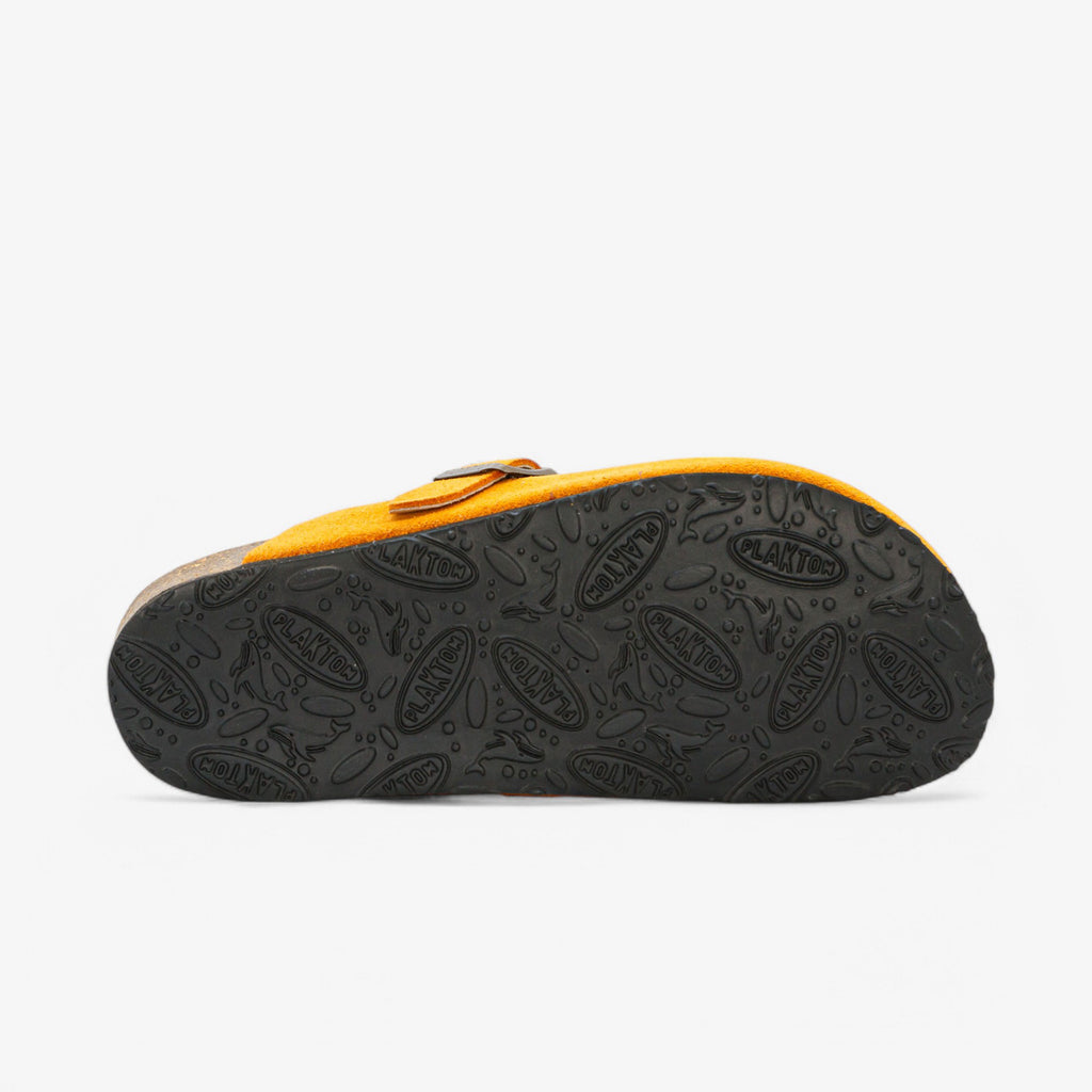 Blogg Womens Clog - Naranja Afelpado (suede)