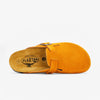 Blogg Womens Clog - Naranja Afelpado (suede)