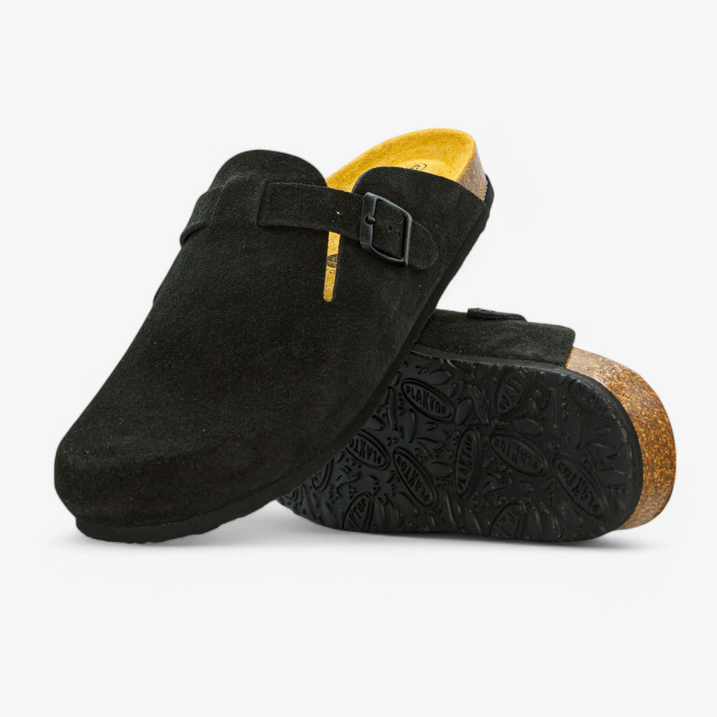 Blog Mens Clog - Negro Afelpado (suede)