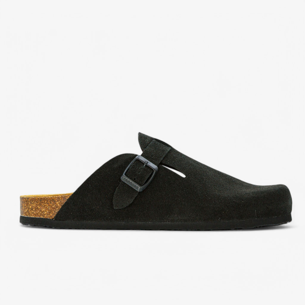 Blog Mens Clog - Negro Afelpado (suede)