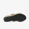 Rock Wedge Womens Sandal - Kaki Nobuck (nubuck)