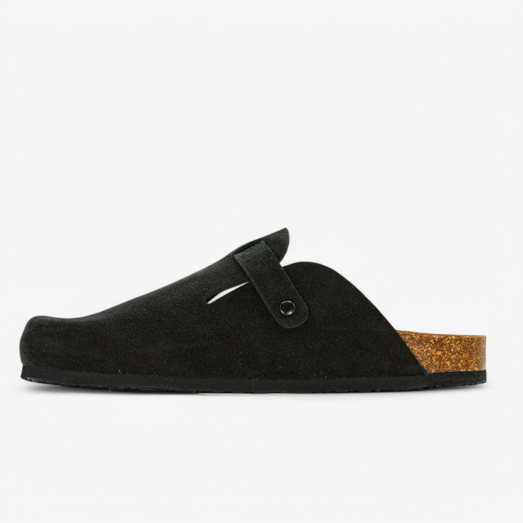 Blog Mens Clog - Negro Afelpado (suede)