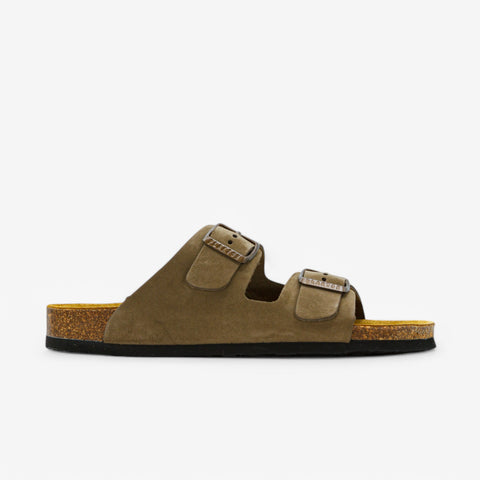 Beta Womens Sandal - Kaki Nobuck (nubuck)