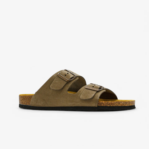 Beta Womens Sandal - Kaki Nobuck (nubuck)