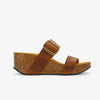 Rock Wedge Womens Sandal - Roble Apure (leather)