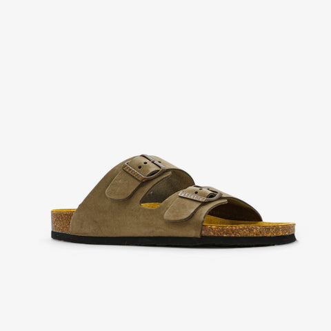 Beta Womens Sandal - Kaki Nobuck (nubuck)