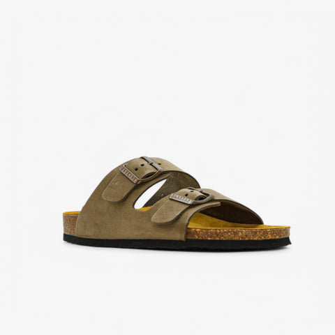 Beta Womens Sandal - Kaki Nobuck (nubuck)