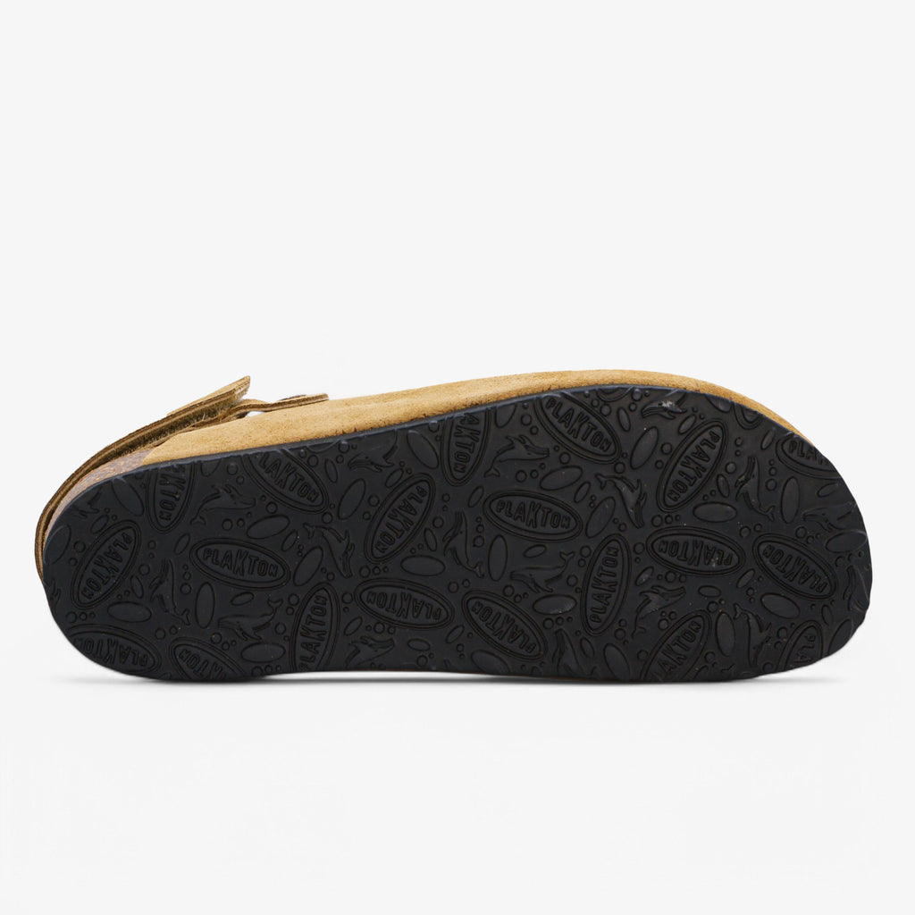 Oslo Mens Clog - Tan Afelpado (suede)