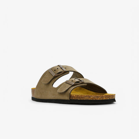 Beta Womens Sandal - Kaki Nobuck (nubuck)