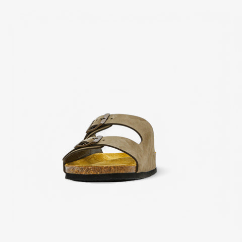 Beta Womens Sandal - Kaki Nobuck (nubuck)